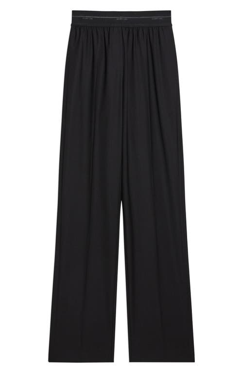 Helmut Lang Seamed Bootcut Pant In Black
