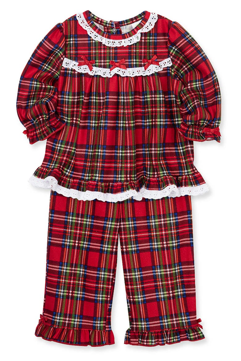 Kids' 2-Piece Pajamas, Alternate, color, PLAID