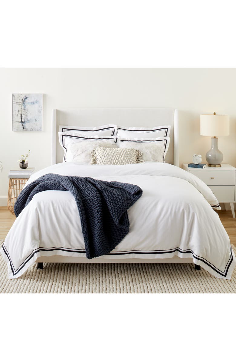 Treasure & Bond Jersey Rope Throw Blanket, Alternate, color, 