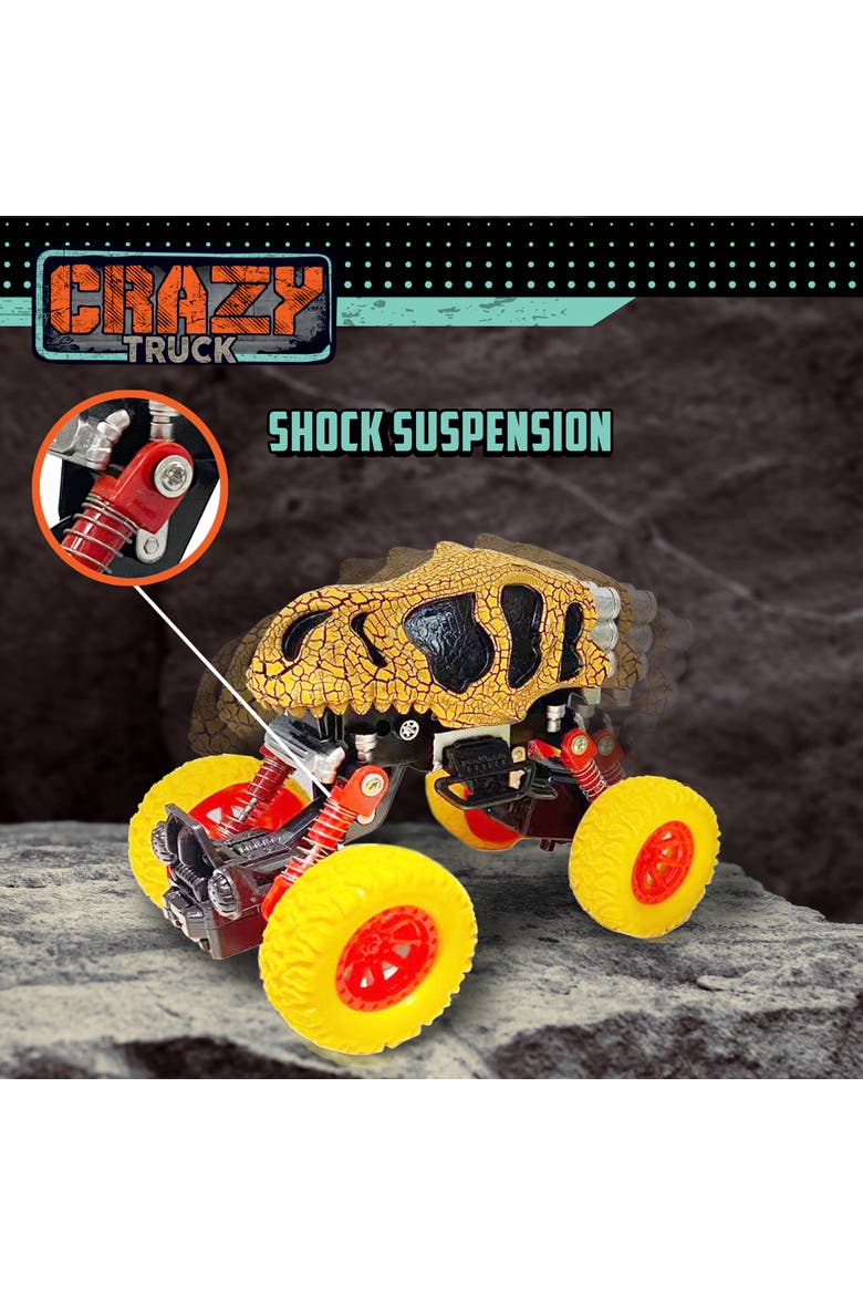 Dinosaur Monster Truck 4.5", Alternate, color, Multicolored