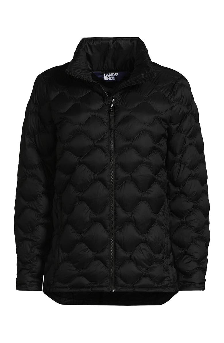Lands' End Plus Size Wanderweight Quilted Packable Down Jacket, Alternate, color, 