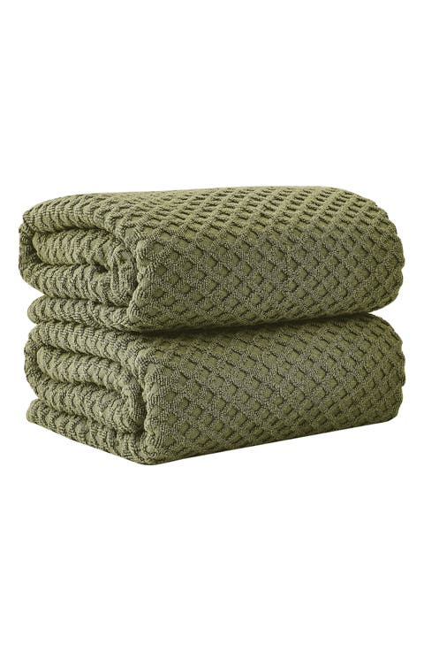 Diamond 2-Pack Bath Towel Set