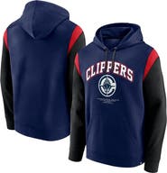FANATICS Men's Fanatics Navy LA Clippers Scorer Pullover Hoodie
