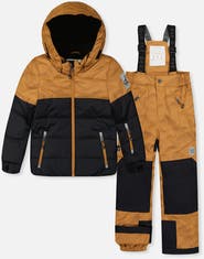 Deux par Deux Reinforced Jacket & Pants Neckwarmer Two Piece Snowsuit