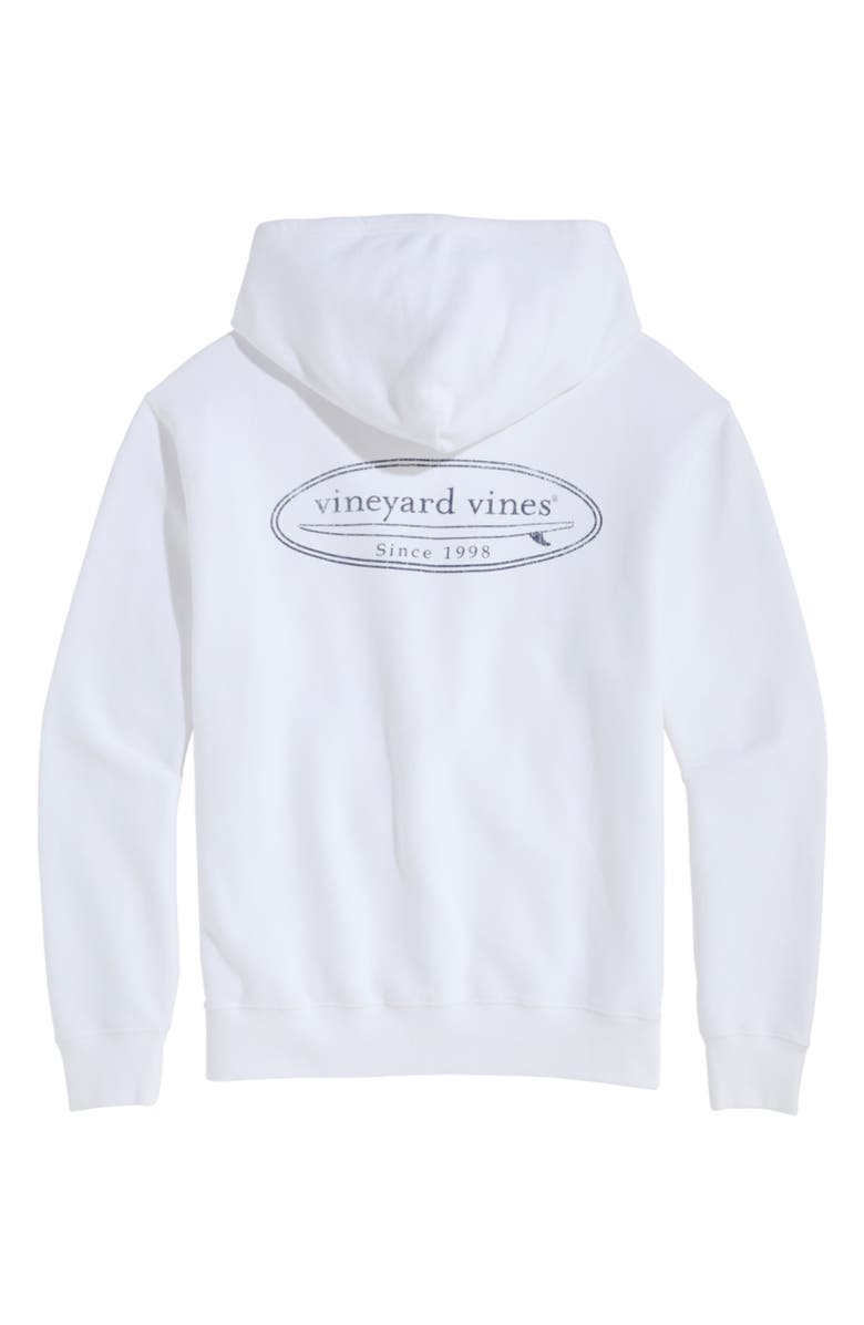 vineyard vines Logo Graphic Cotton French Terry Hoodie, Alternate, color, 