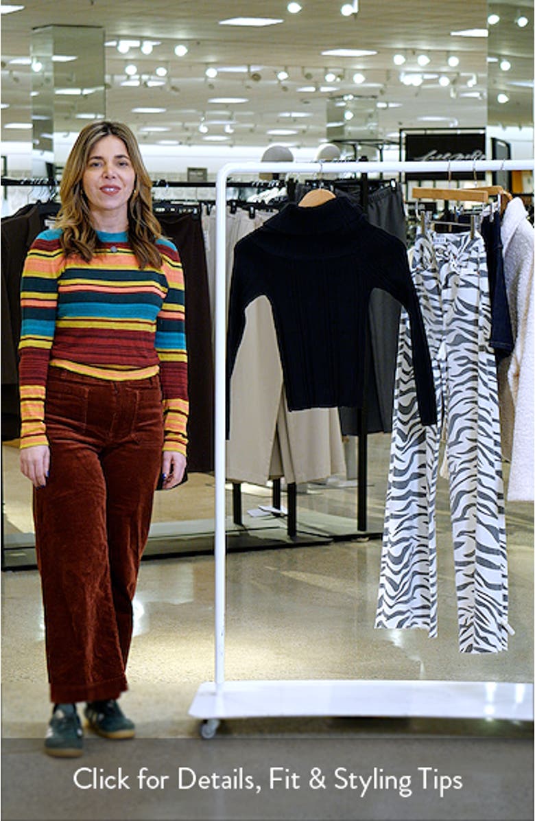 Junia Tie Back Off the Shoulder Rib Top, sales video thumbnail