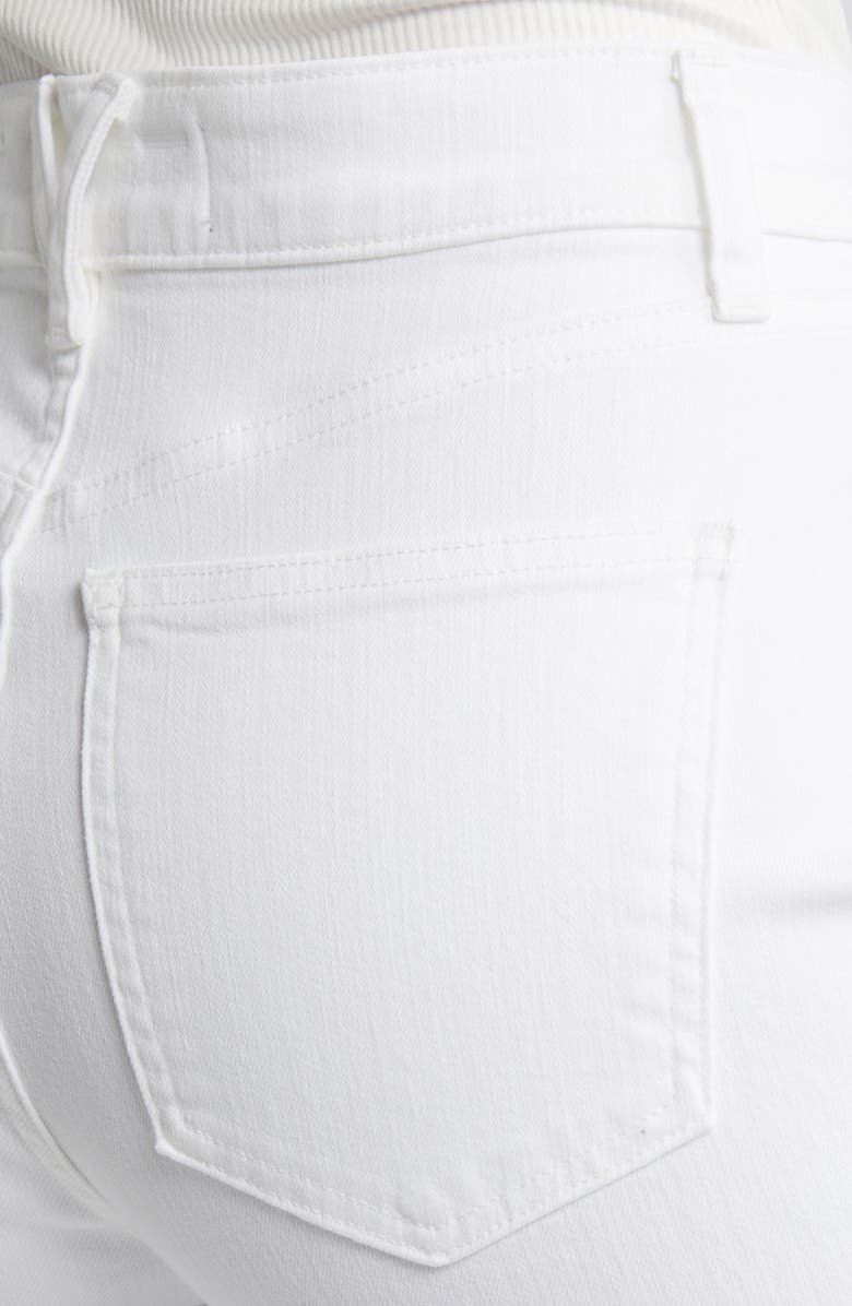 Veronica Beard Crosbie Wide Leg Jeans, Alternate, color, White