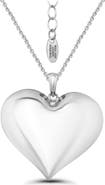 Christian Siriano New York High Polished Heart Pendant Necklace
