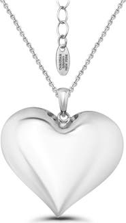 Christian Siriano New York High Polished Heart Pendant Necklace