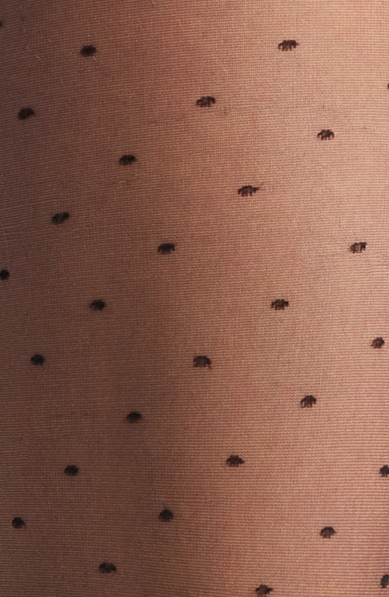 MeMoi Petite Point Fashion Tights, Alternate, color, Black