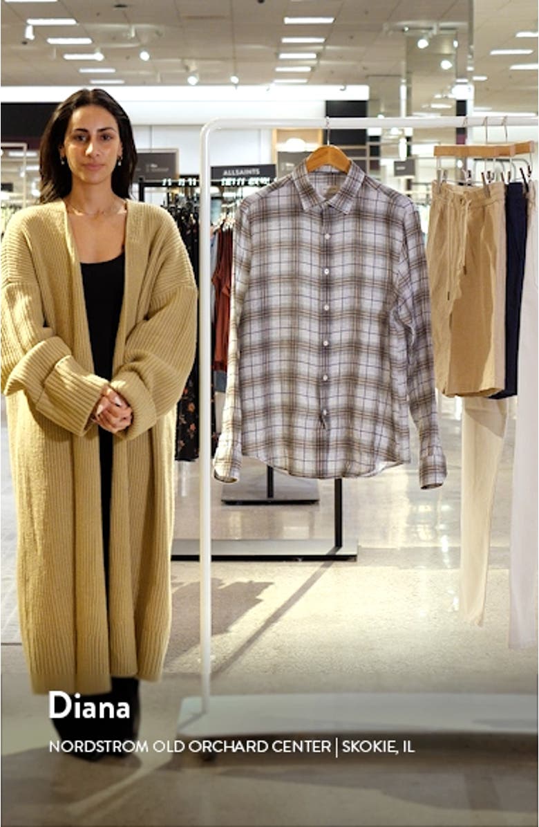 Karl Linen Button-Up Shirt, sales video thumbnail