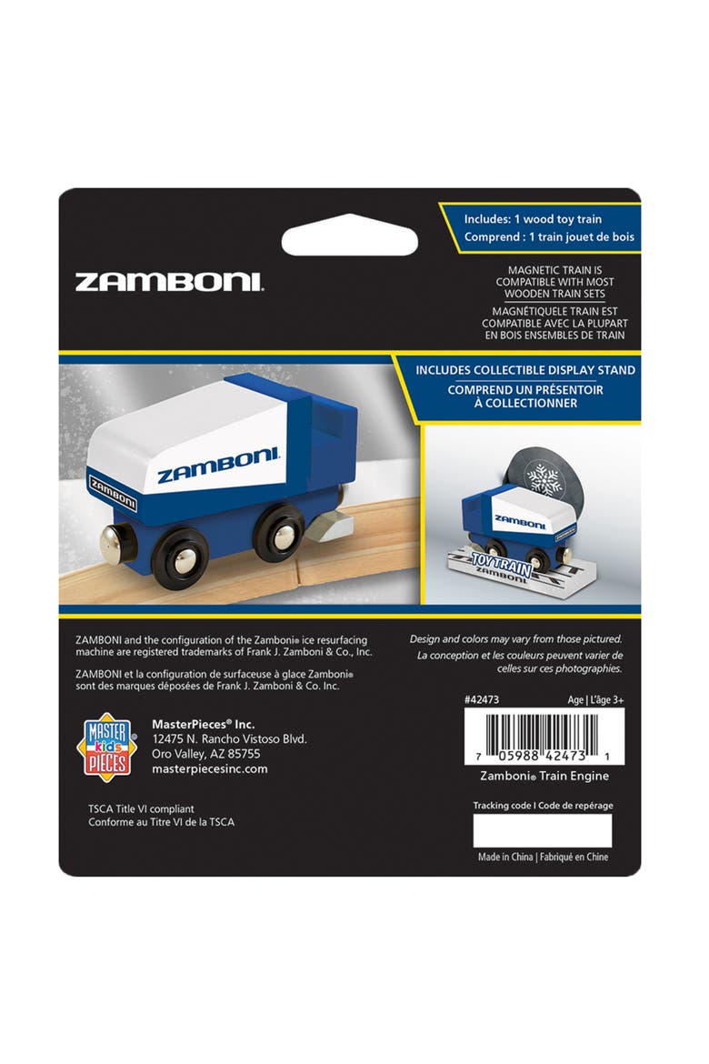 Zamboni Wood Toy Train, Alternate, color, Multicolor