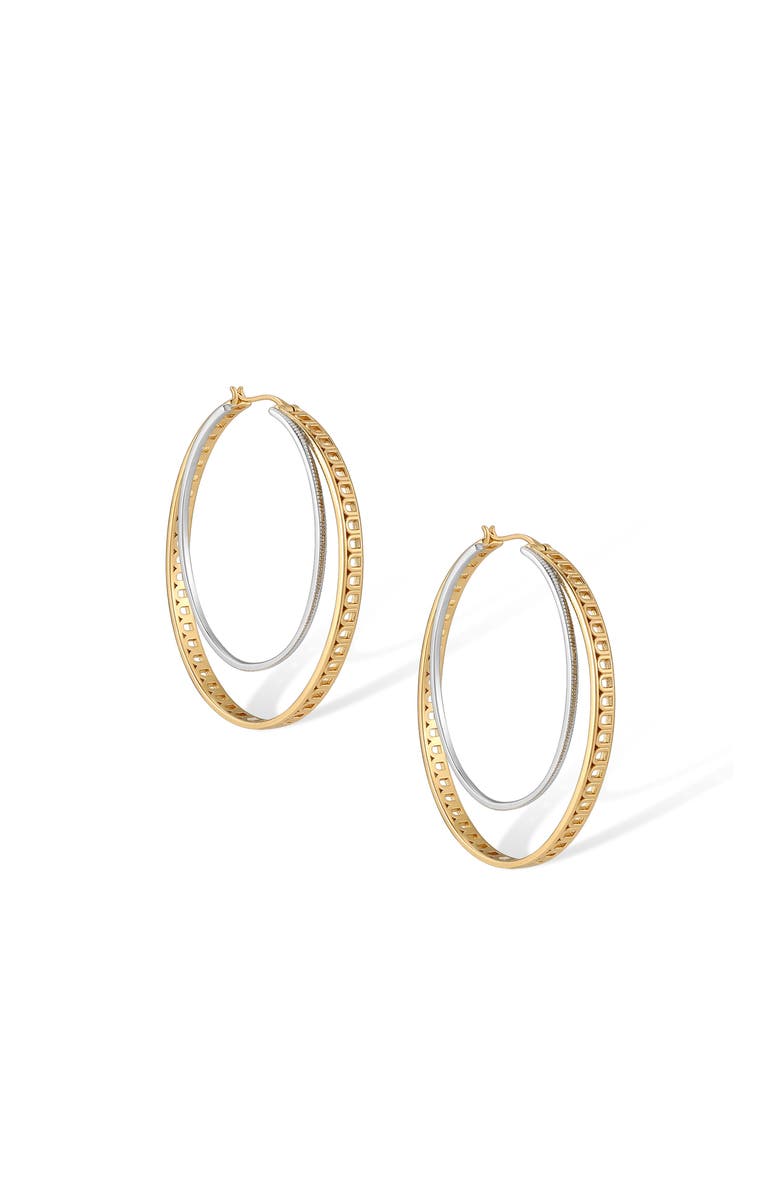 RETRO CHIC Colosseum Earrings, Main, color, Gold