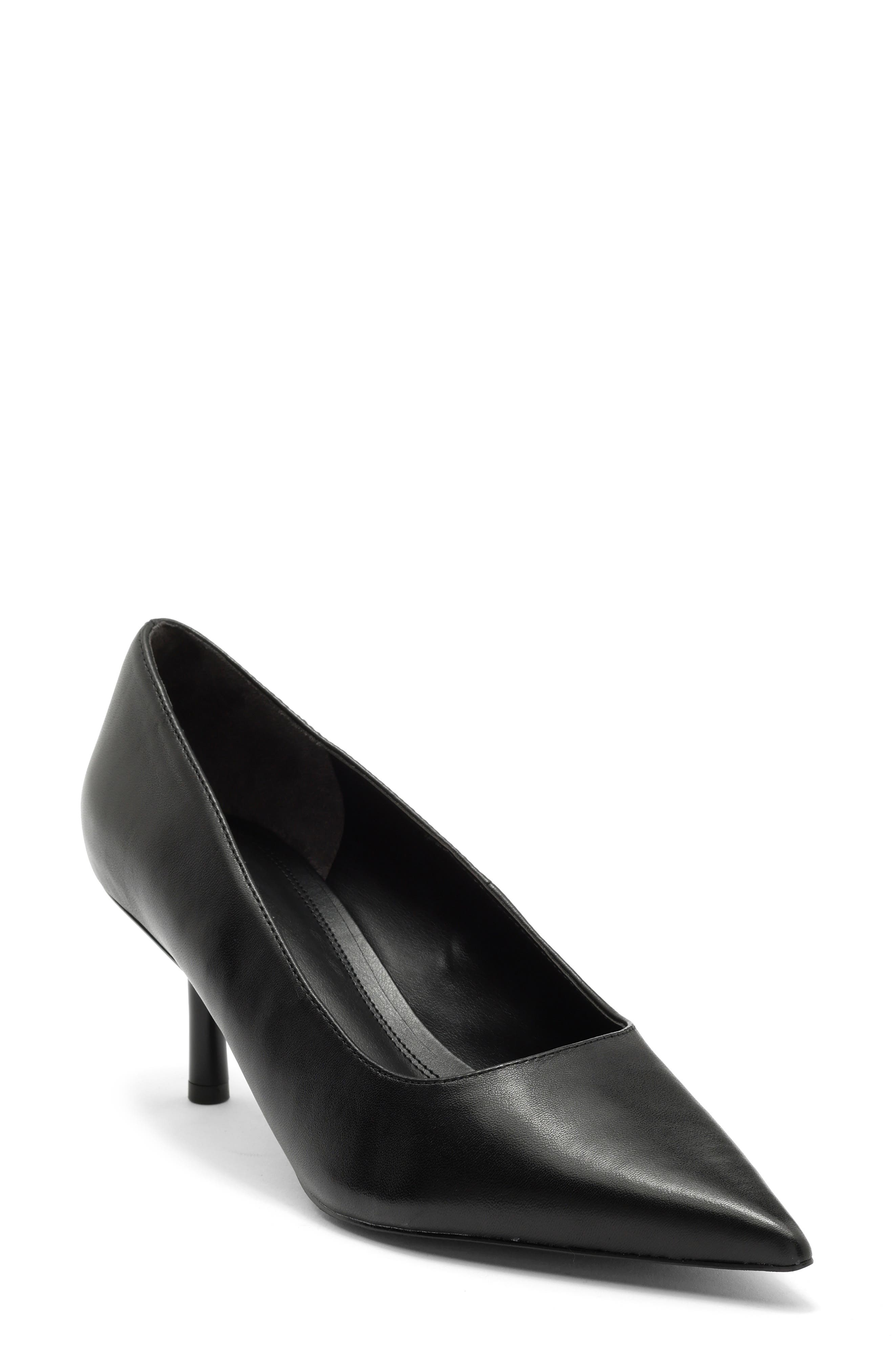 Nordstrom Libby Pointed Toe Pump, Main, color, Black
