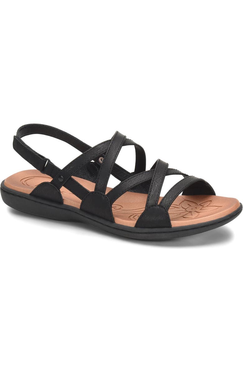 B O C BY BØRN Altheda Slingback Sandal, Main, color, Black 1
