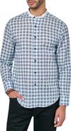 Brooklyn Brigade Jett Long Sleeve Plaid Mandarin Collar Shirt