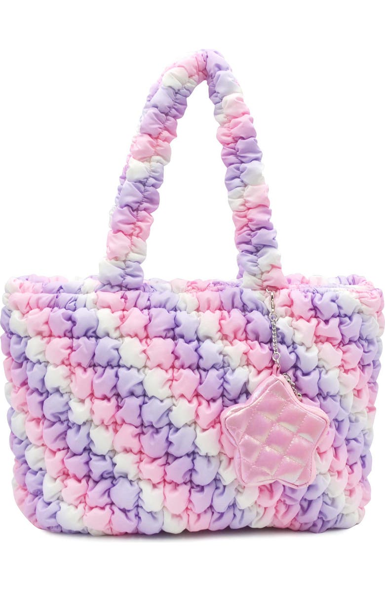 OMG Accessories Kids' Scrunch Tote Bag, Main, color,