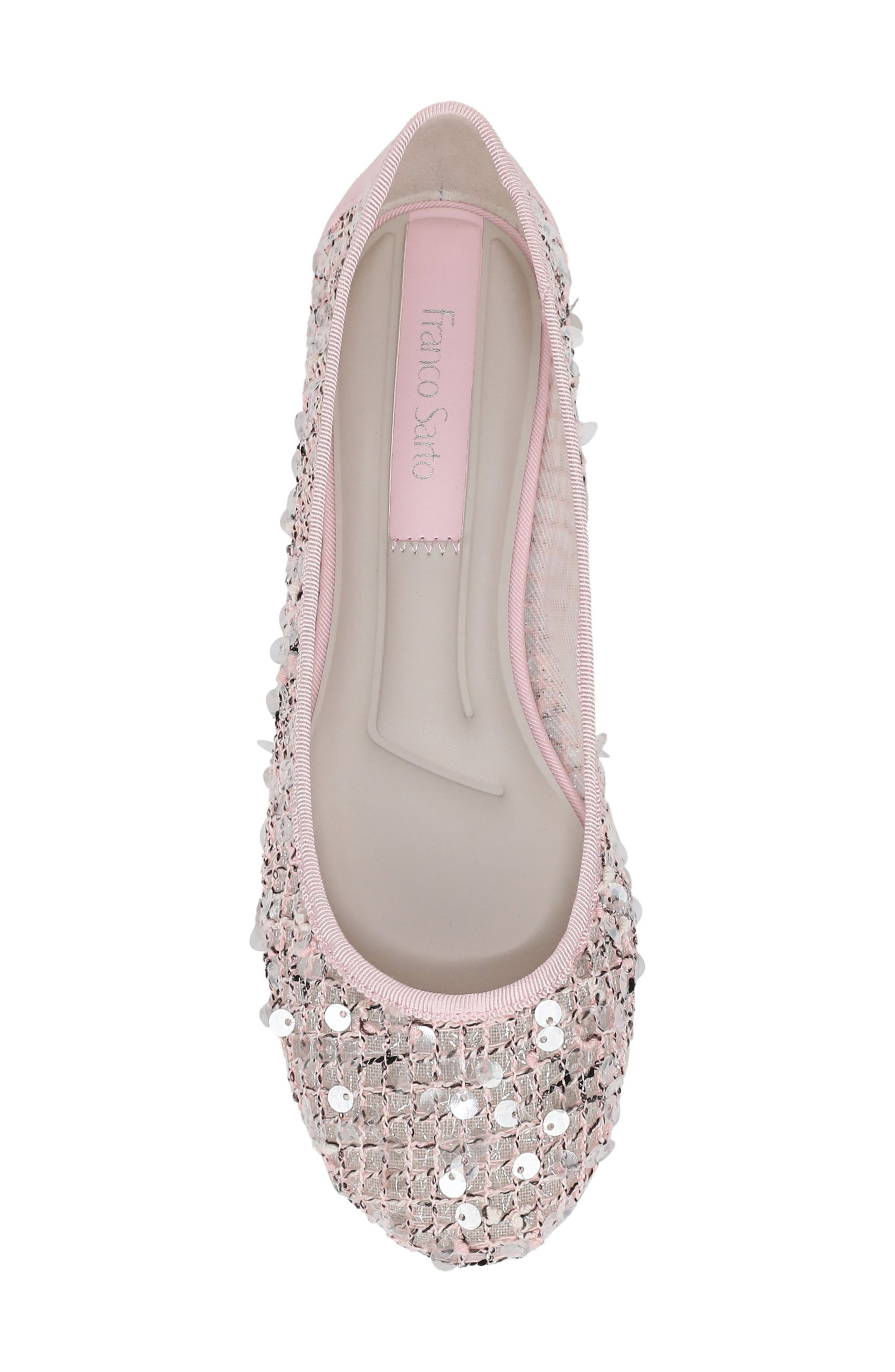 Christina Flat, Alternate, color, PINK / PINK