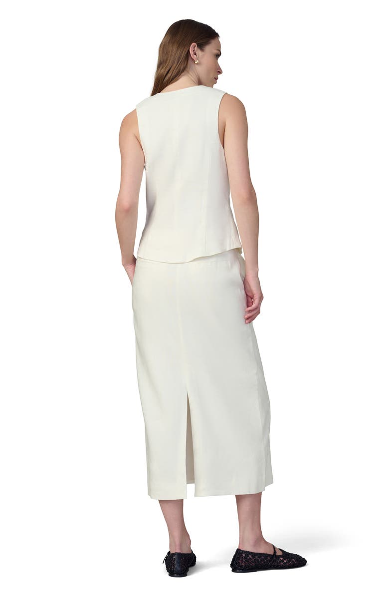 Joe's Meave Tailored Midi Skirt, Alternate, color, Ecru