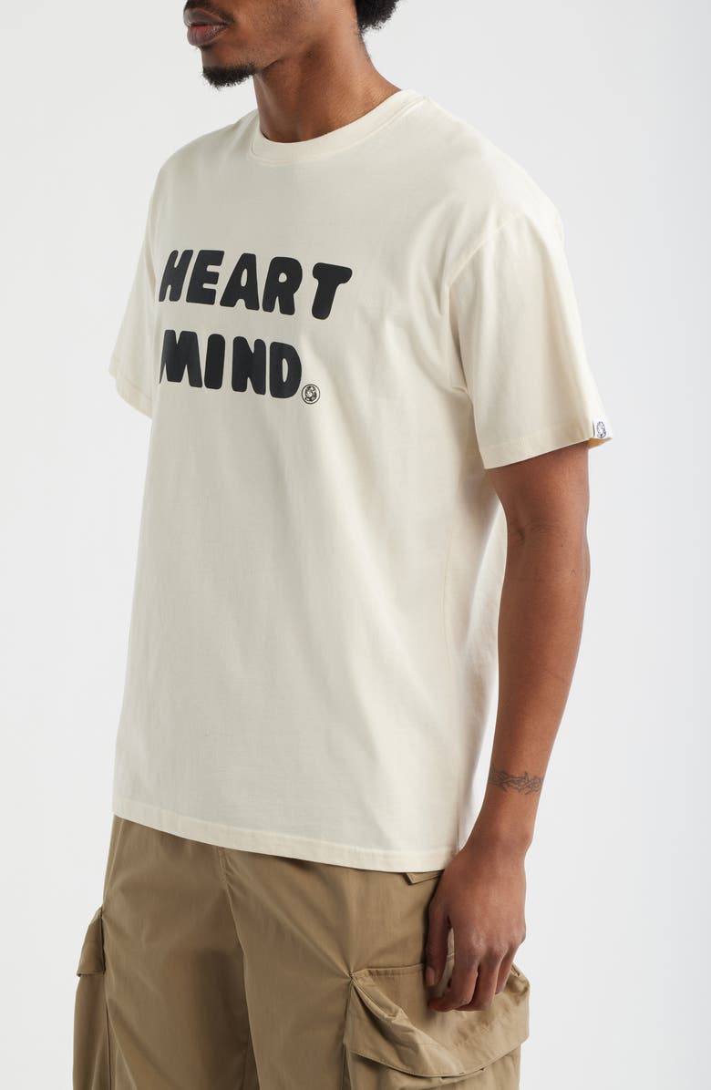 Billionaire Boys Club Heart Mind Graphic T-Shirt, Alternate, color, Ecru