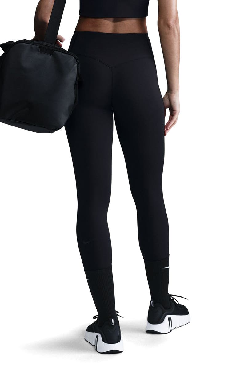 Nike Universa Medium-Support High-Waisted Pocket 7/8 Leggings, Alternate, color, 010 010 Black/Anthracite/Black