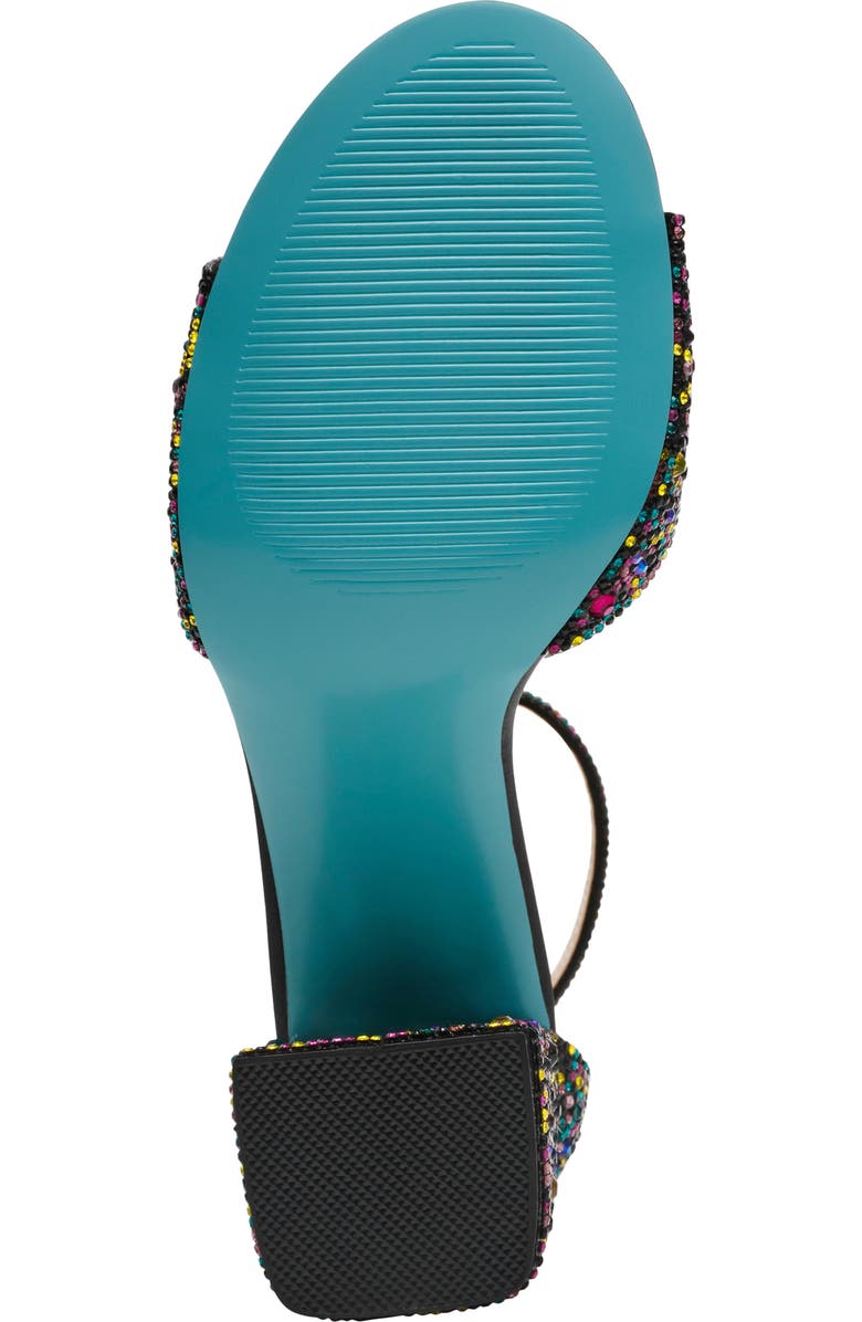 Betsey Johnson Kami Sandal, Alternate, color, Black Multi