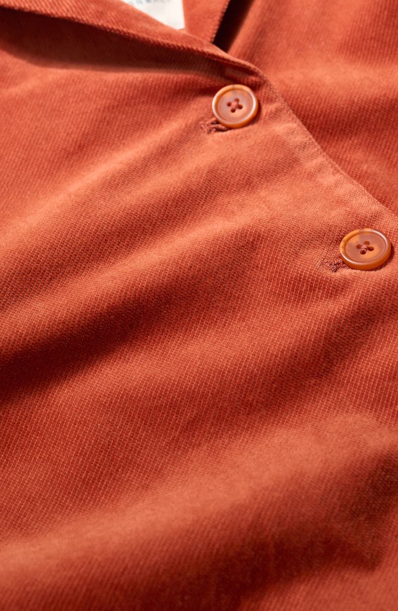 Seasalt Cornwall Brightwork Corduroy Jacket, Alternate, color, Terracotta