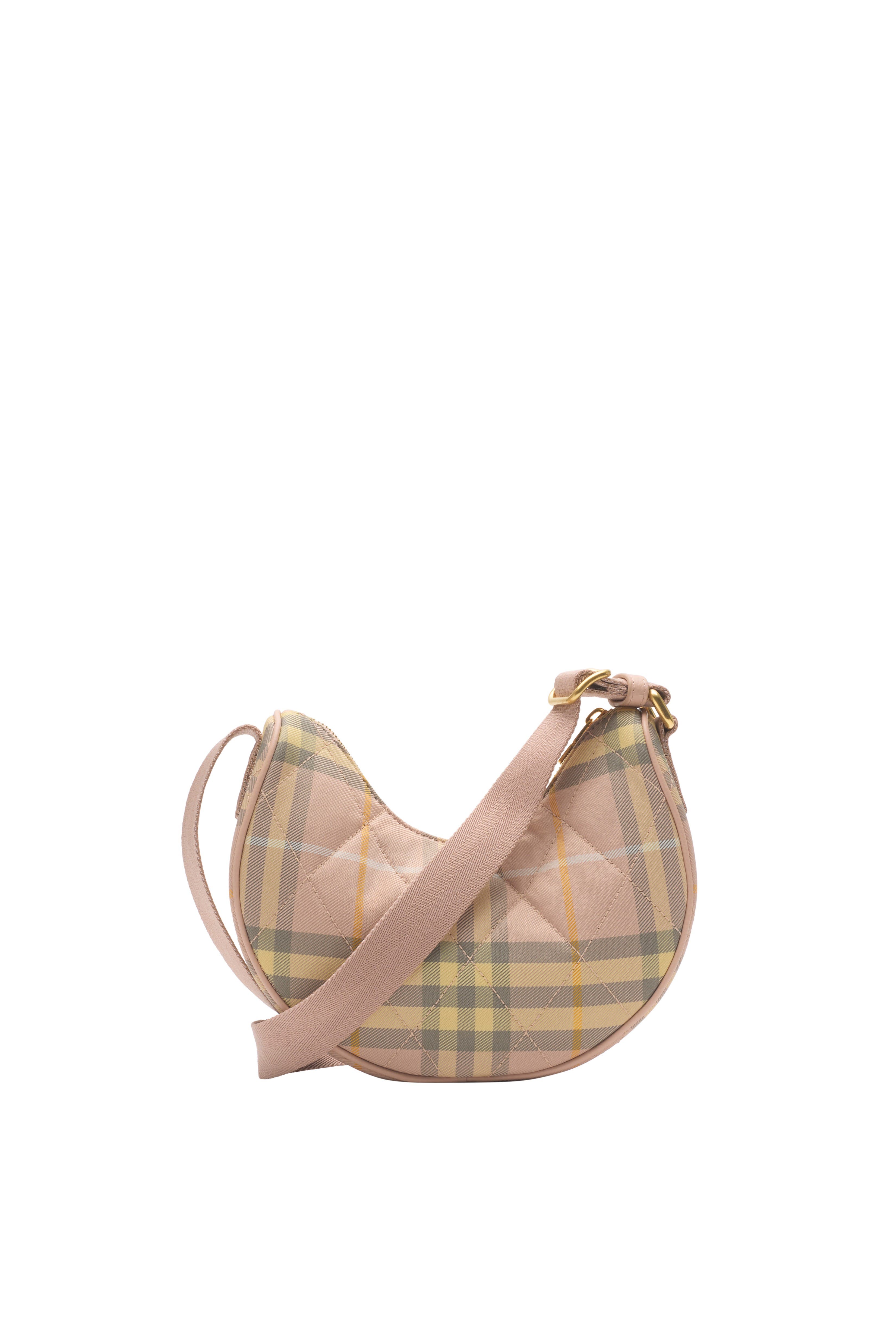 Burberry Horseshoe Crossbody Bag, Alternate, color, Teacup Pink