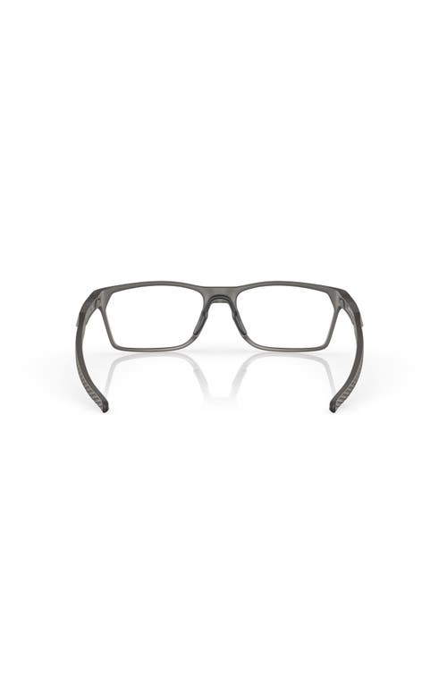 Oakley 55mm Rectangle Optical Glasses In Blue