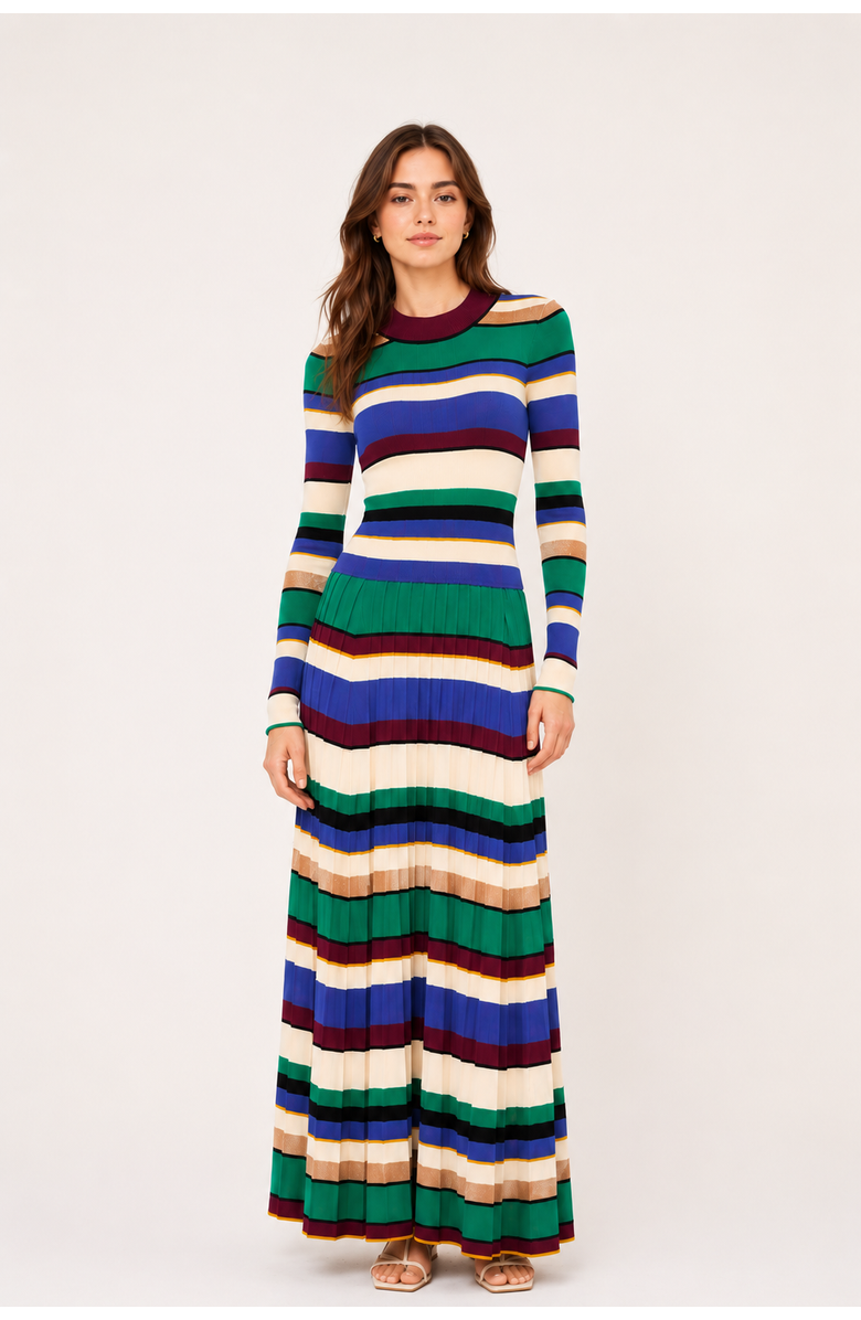SIMONMILLER Sandrine Knit Dress, Alternate, color, Tropical Multi