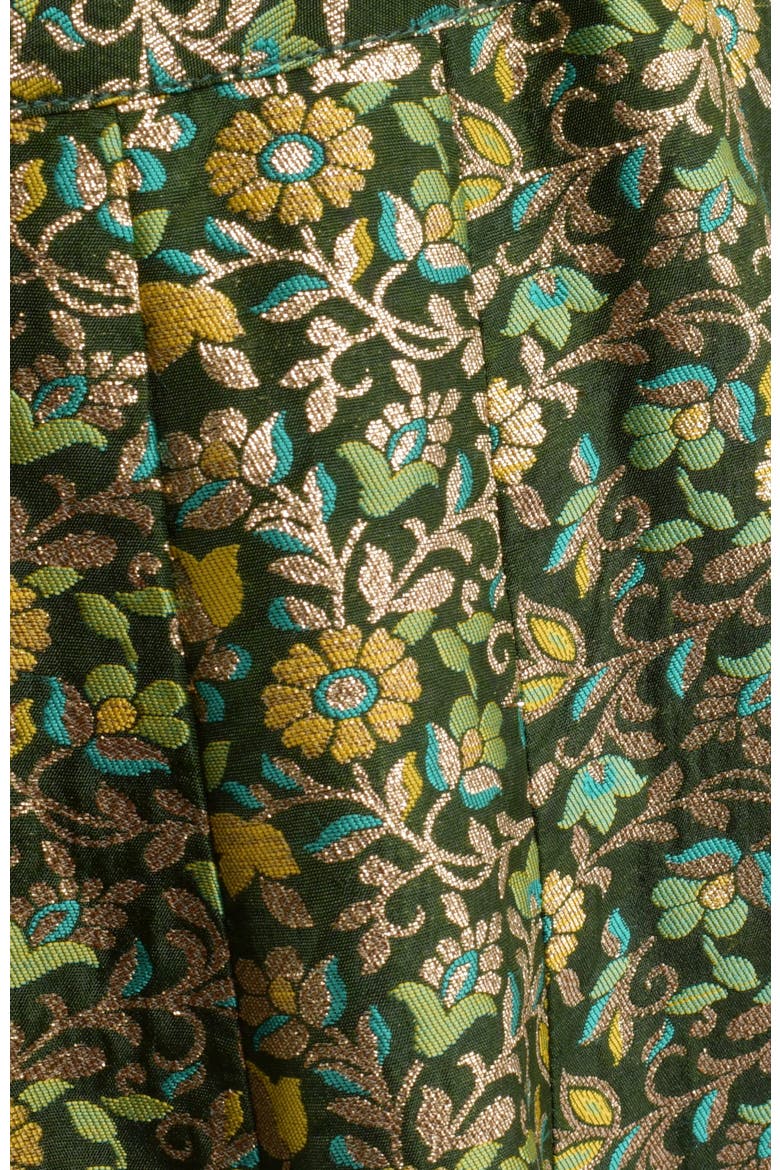 Beryl Banarasi Lehenga Choli Set, Alternate, color, Green
