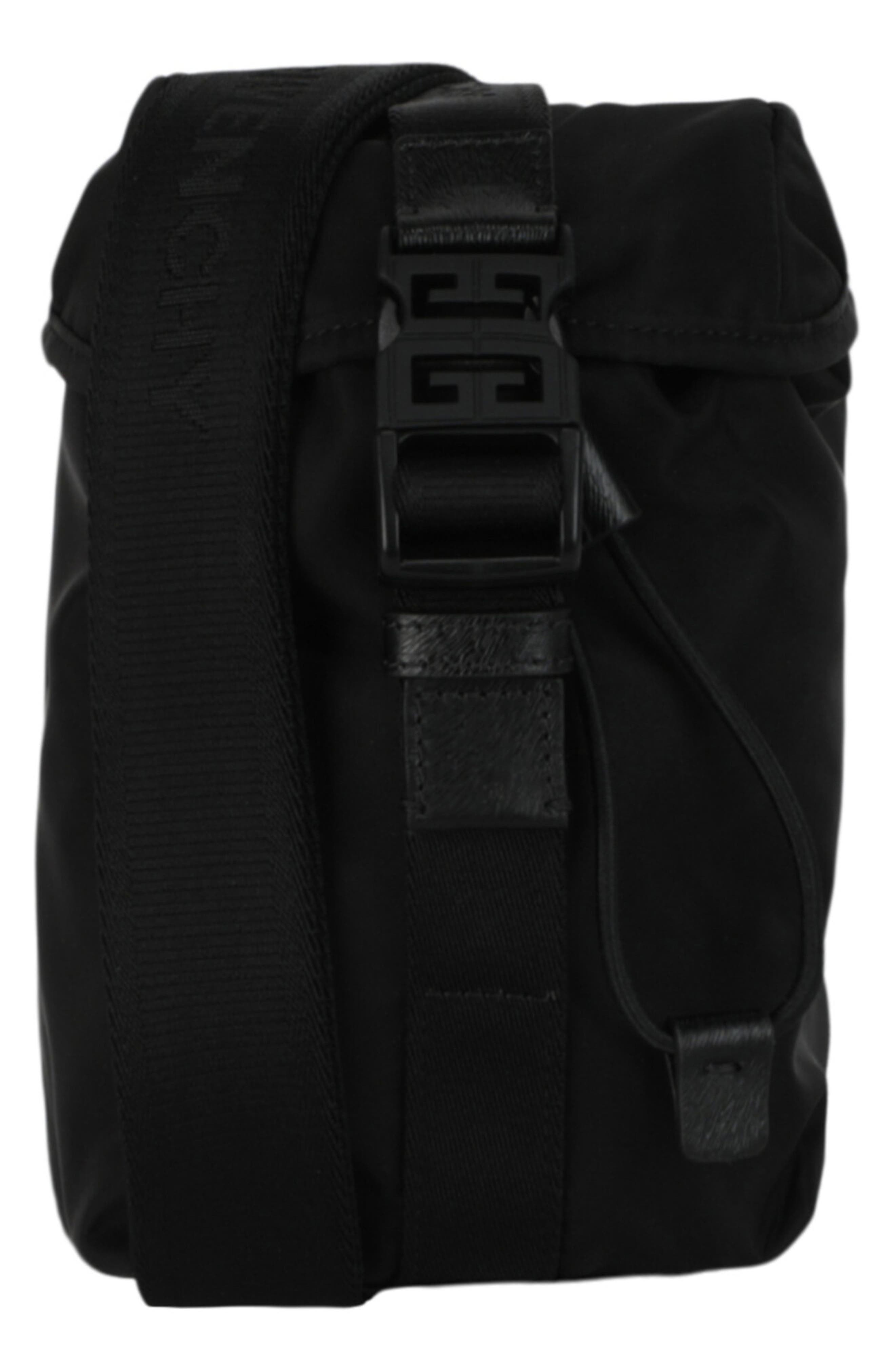 Givenchy Woven Crossbody Bag, Main, color, Black