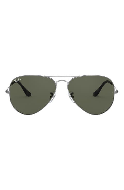 55mm Pilot Aviator Sunglasses