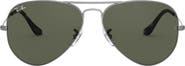 Ray-Ban 55mm Pilot Aviator Sunglasses