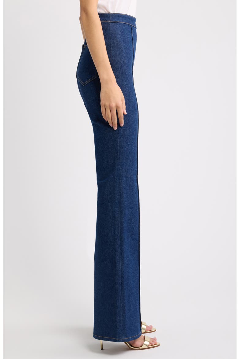 Pintuck Jeans, Alternate, color, BLUE