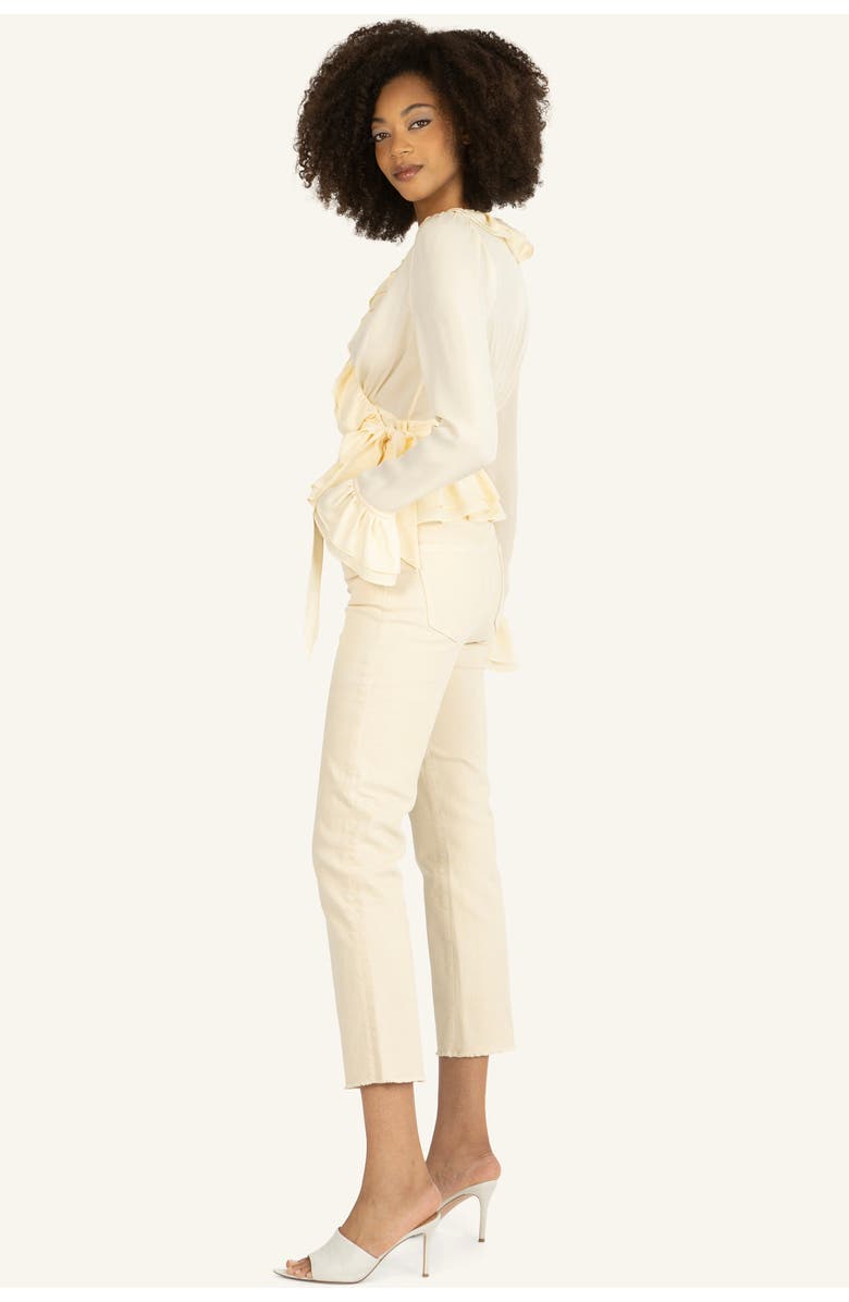 SECRET MISSION Noelle Blouse, Alternate, color, Crème