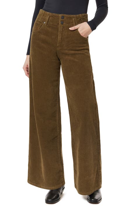 Easton Wide Leg Corduroy Pants
