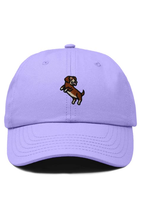 Dachshund Embroidered Dad Cap