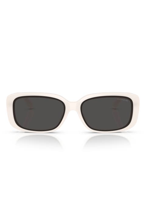57mm Rectangular Sunglasses