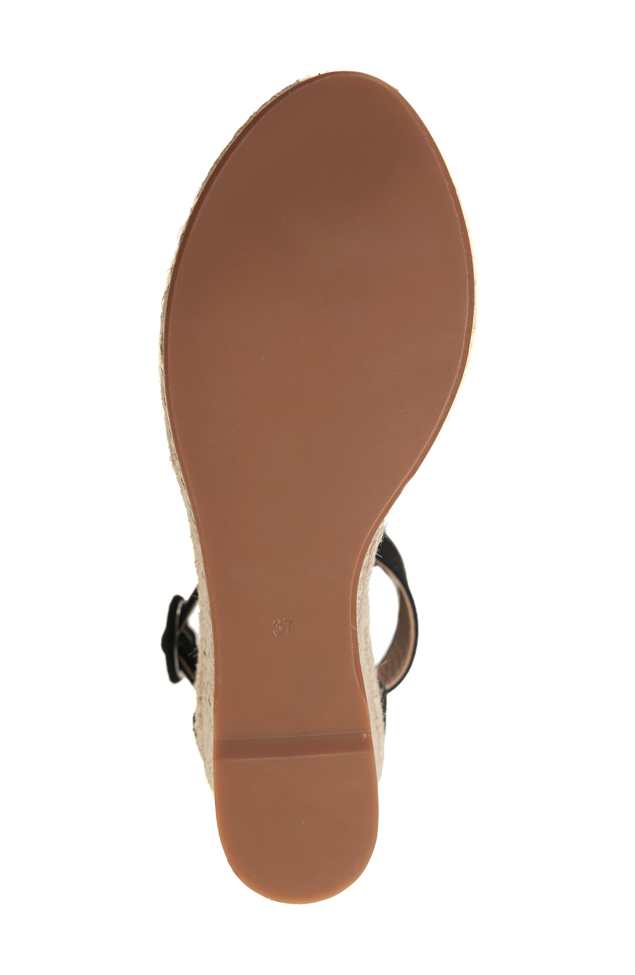 L'AGENCE Elysee Espadrille Platform Sandal, Alternate, color, 