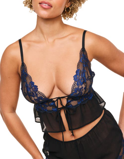 Adore Me Tammy Women's Camisole & Shorts Set Lingerie In Black