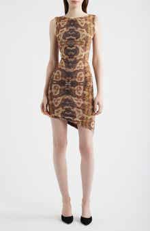 Caracola Asymmetric Body-Con Minidress
