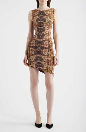 Caracola Asymmetric Body-Con Minidress