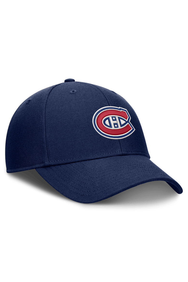 Men's Fanatics Navy Montreal Canadiens Force Adjustable Hat, Alternate, color, Navy