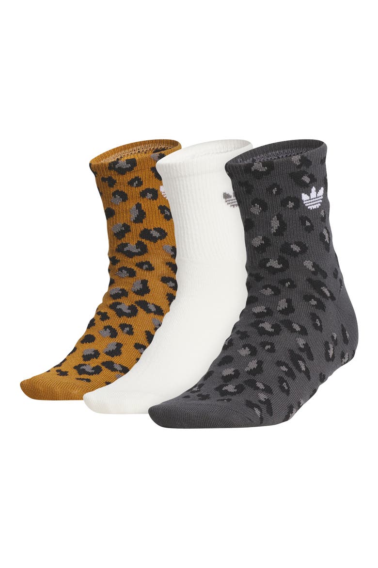 Originals Assorted 3-Pack Crew Socks, Main, color, LIGHT BROWN