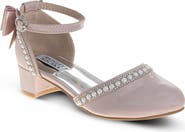 Badgley Mischka Collection Kids' Ankle Strap Pump