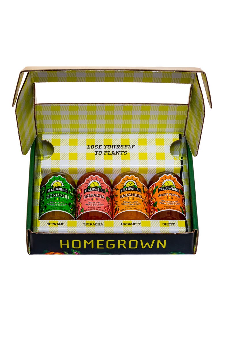 4-Pack 2.2-Ounce Organic Hot Sauce Sampler, Alternate, color, BLACK