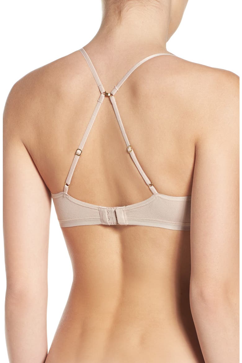 Understated Underwire Contour Bra, Alternate, color, LIGHT MOCHA