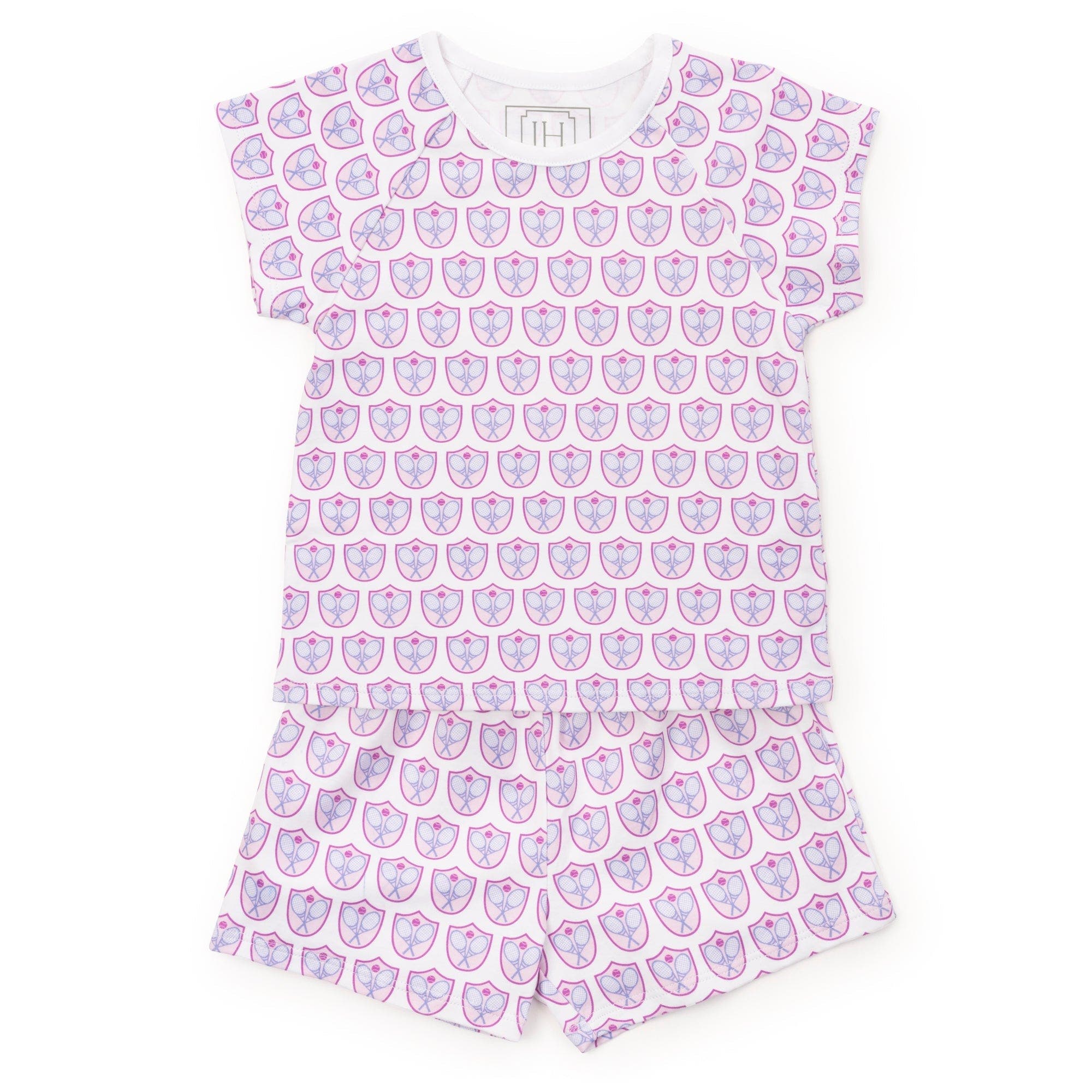 Tennis Crest Pink