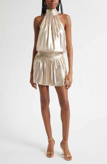 Alexi Metallic Minidress